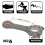 SET 4 PISTOANE CU BIELE  CUZINETI BILELA CUZINETI ARBORE ARBORE COTIT STD 2.2 HDI