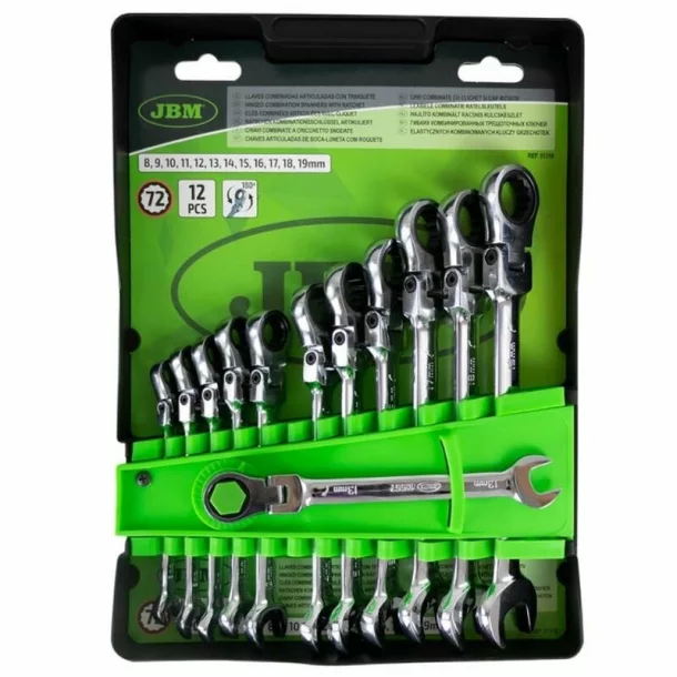 SET 12 CHEI COMBINATE CU CLICHET SI CAP ROTAT