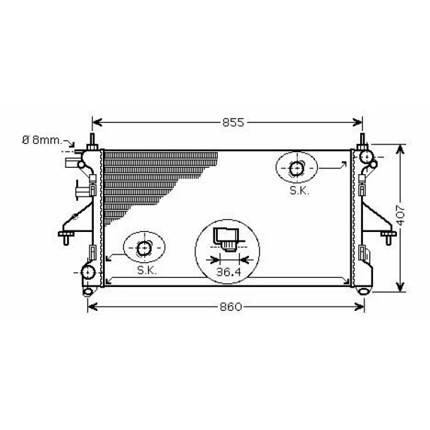 RADIATOR RACIRE