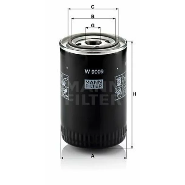 FILTRU ULEI W 9009