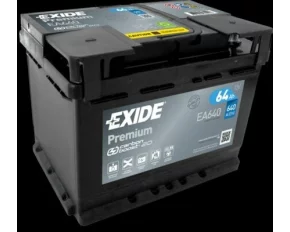 BATERIE EXIDE PREMIUM 64AH 640A 242X 175X190 +DR