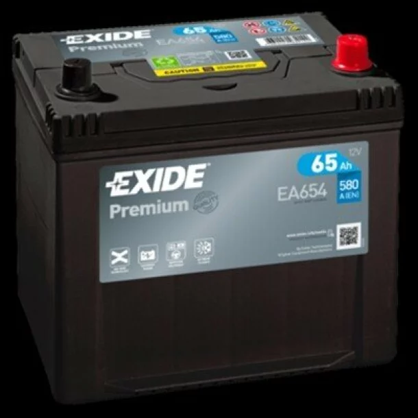 BATERIE EXIDE PREMIUM 65AH 580A 230X 173X222 +DR