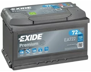 BATERIE EXIDE PREMIUM 72AH 720A 278X 175X175 +DR