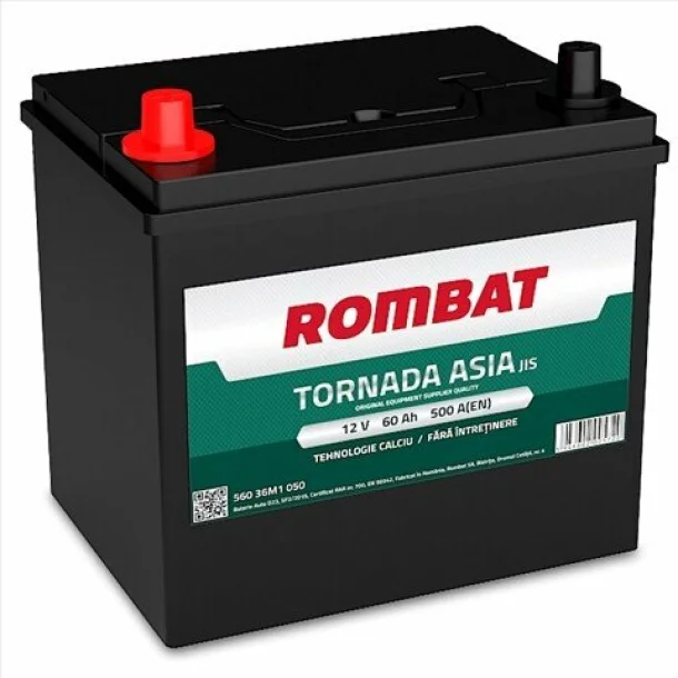 BATERIE ROMBAT TORNADA ASIA 60AH