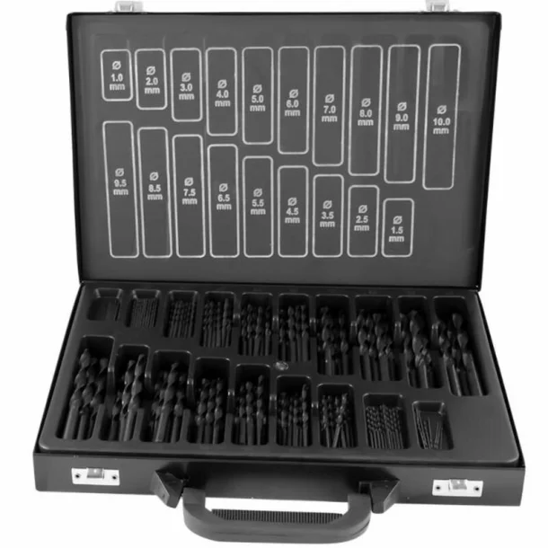 SET BURGHII ELICOEDALE HSS4241 NEGRU 170 BUC