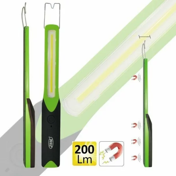 LAMPA PORTABILA SLIM LED COB CU ACUMULATORI