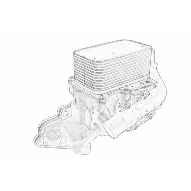 Ansamblu suport + filtru ulei motor 8201005241