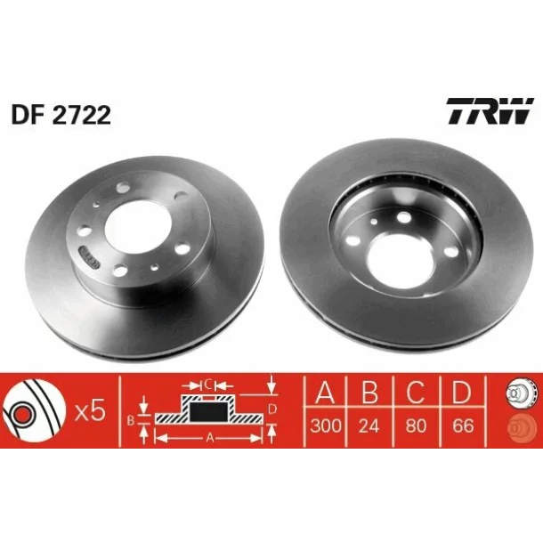 Disc frana DF4770