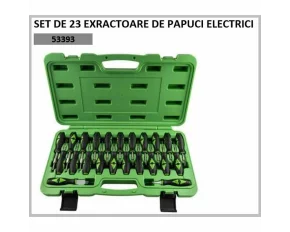 SET DE 23 EXRACTOARE DE PAPUCI ELECTRICI
