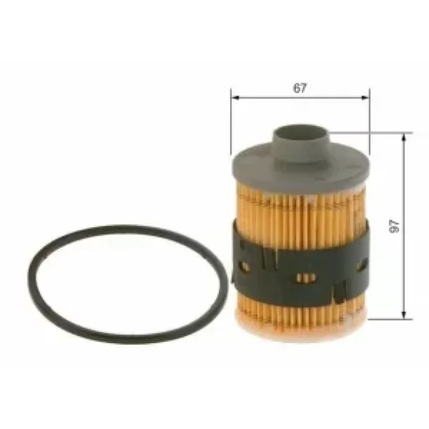 Pachet filtre Bosch+ulei Total revizie completa Peugeot 2.2 2006-2011, Citroen 2.2 2006-2011