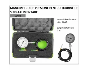 Manometru de presiune pentru turbine de supraalimentare Feed-back client