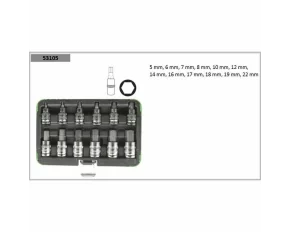 SET DE 12 PIESE 1/2&quot;