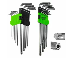 Set de 9 chei torx &quot;L&quot; lungi