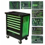 Dulap mobil VERDE cu 7 sertare