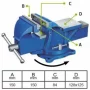 Menghina cu baza rotativa 150mm