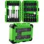 Set S2 biti percutanti cu adaptoare - acoperire NEAGRA