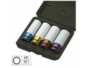 SET 4 TUBULARE IMPACT DE 1/2&quot;