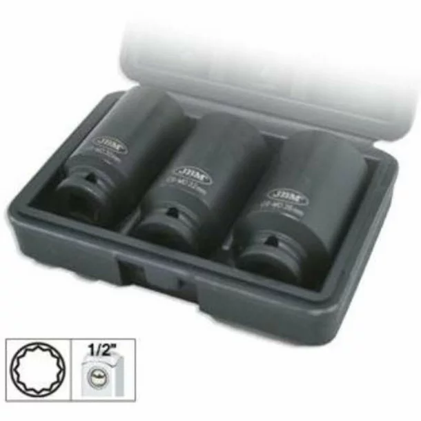 SET DE 3 TUBULARE XZN DE 1/2&quot; DE IMPACT