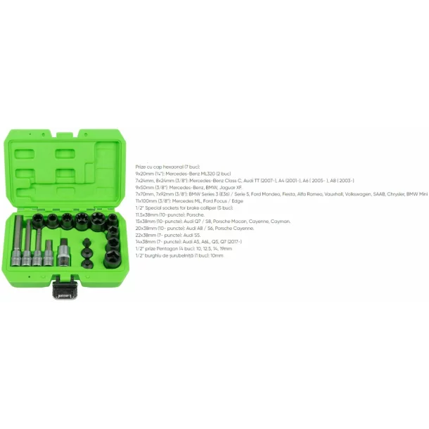 Set de prize pentru etrier frana