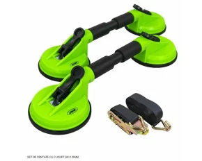 SET DE VENTUZE CU CLICHET 5M X 25MM