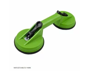 VENTUZA DUBLA DE 115MM DIAMETRU, CAPACITATE 70KG