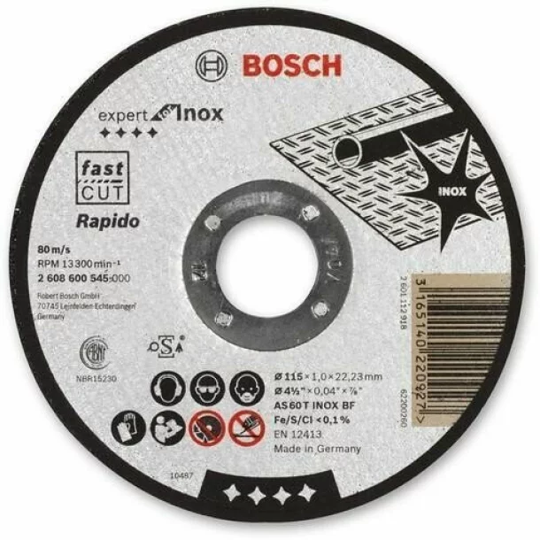 2 608 600 545  Suport disc abraziv, polizor multifuncțional 25 BUC/SET