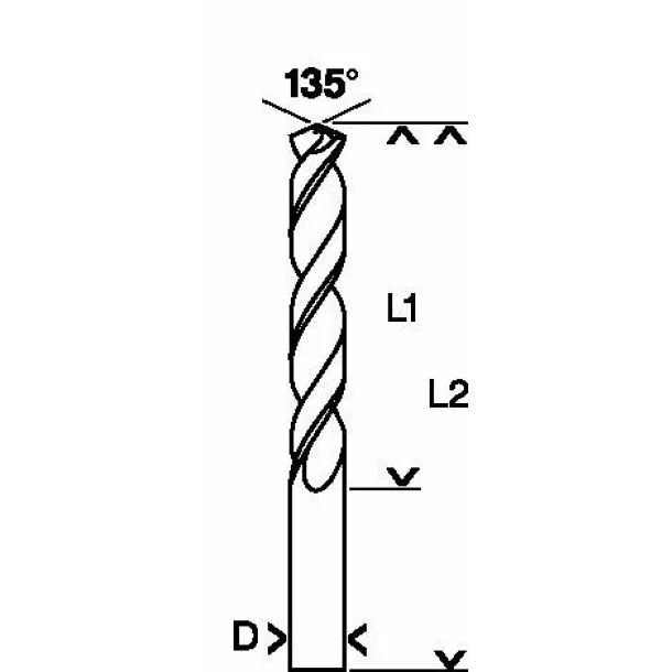 2 608 595 077   Burghiu 10 mm 10buc/set