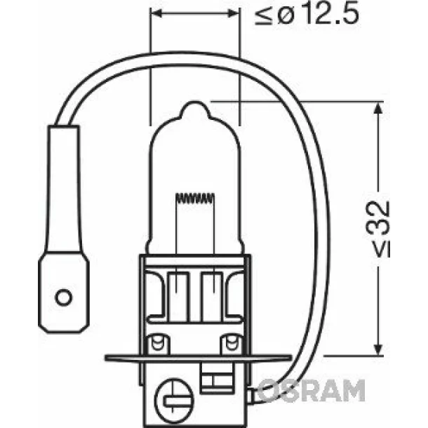 OSR64156-   Bec, far principalH3 24V
