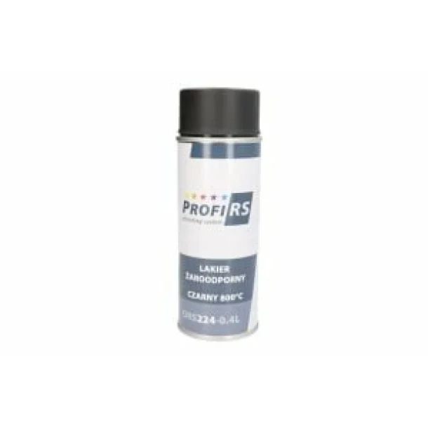 Vopsea (0,4 l) negru, termorezistent, mat, 0RS224-0.4L