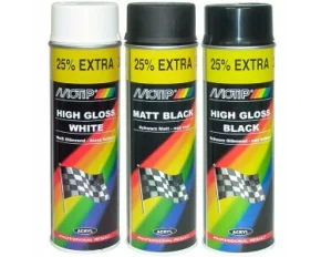 Vopsea (0,5 l) negru, acrilic, mat, tip de pulverizare: aerosol 004006