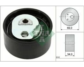 Rola intinzator,curea distributie FIAT DUCATO IVECO DAILY 2.3 MULTIJET