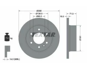 Disc frana SPRINTER 311 CDI