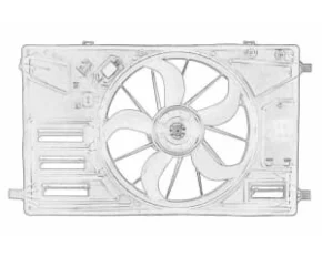 Ventilator, radiator TRANSIT CUSTOM 2.0