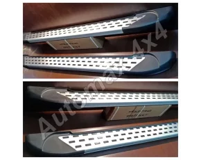 Praguri auto, trepte laterale din aluminiu